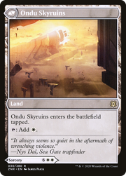 Ondu Inversion (ZNR-030) [Zendikar Rising] MTG Single Wizards of the Coast