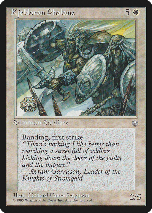 Kjeldoran Phalanx (ICE-037) [Ice Age] MTG Single Wizards of the Coast