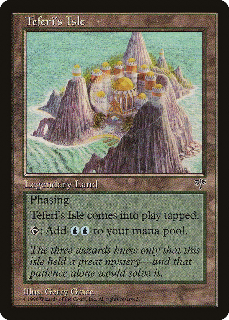 Teferi's Isle (MIR-330) [Mirage] MTG Single Wizards of the Coast