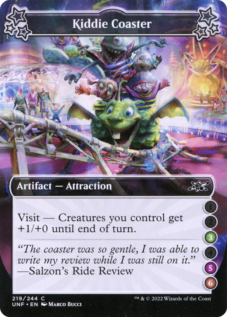 Kiddie Coaster (UNF-219E) [Unfinity] MTG Single Wizards of the Coast