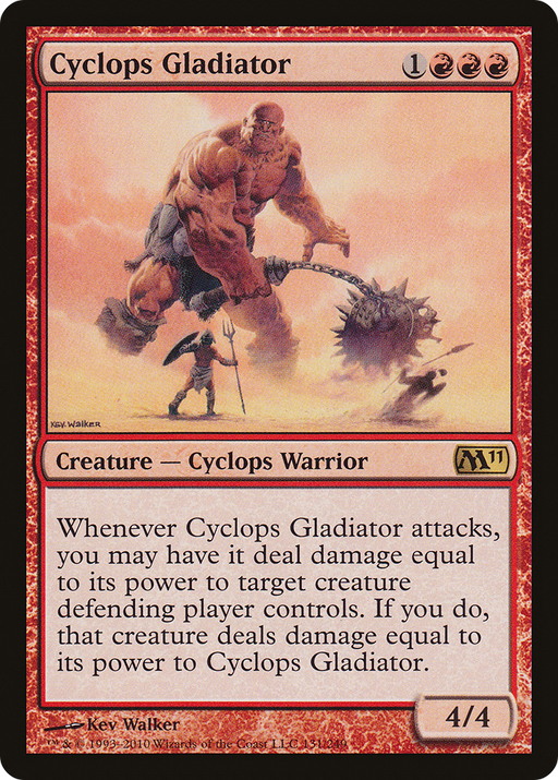 Cyclops Gladiator (M11-131) [Magic 2011] MTG Single Wizards of the Coast