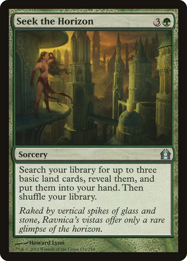 Seek the Horizon (RTR-134) [Return to Ravnica] Foil MTG Single Wizards of the Coast