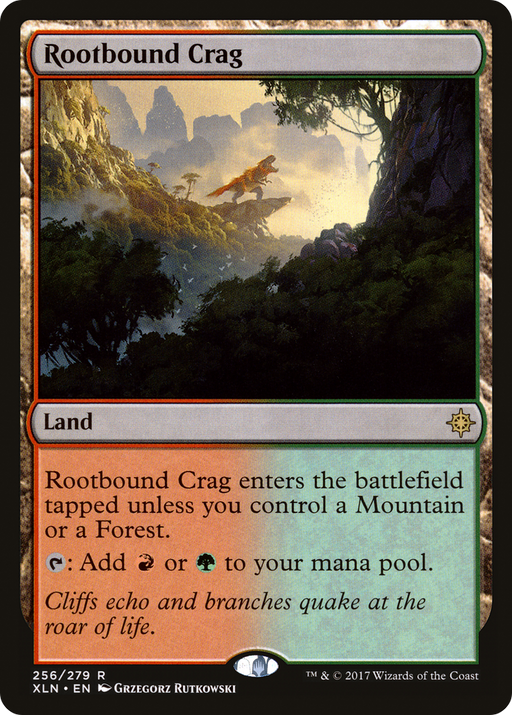 Rootbound Crag (XLN-256) [Ixalan] MTG Single Wizards of the Coast
