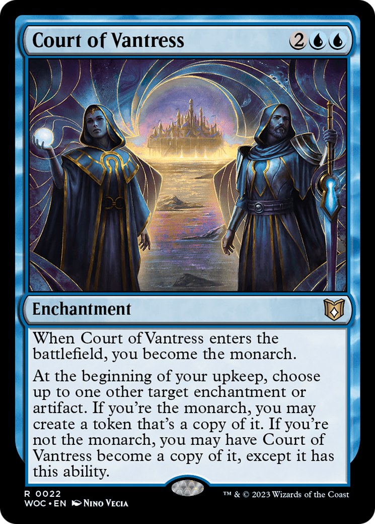 Court of Vantress (WOC-022) [Wilds of Eldraine Commander] MTG Single Wizards of the Coast
