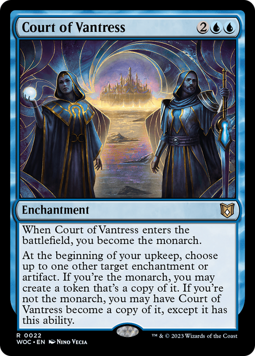 Court of Vantress (WOC-022) [Wilds of Eldraine Commander] MTG Single Wizards of the Coast