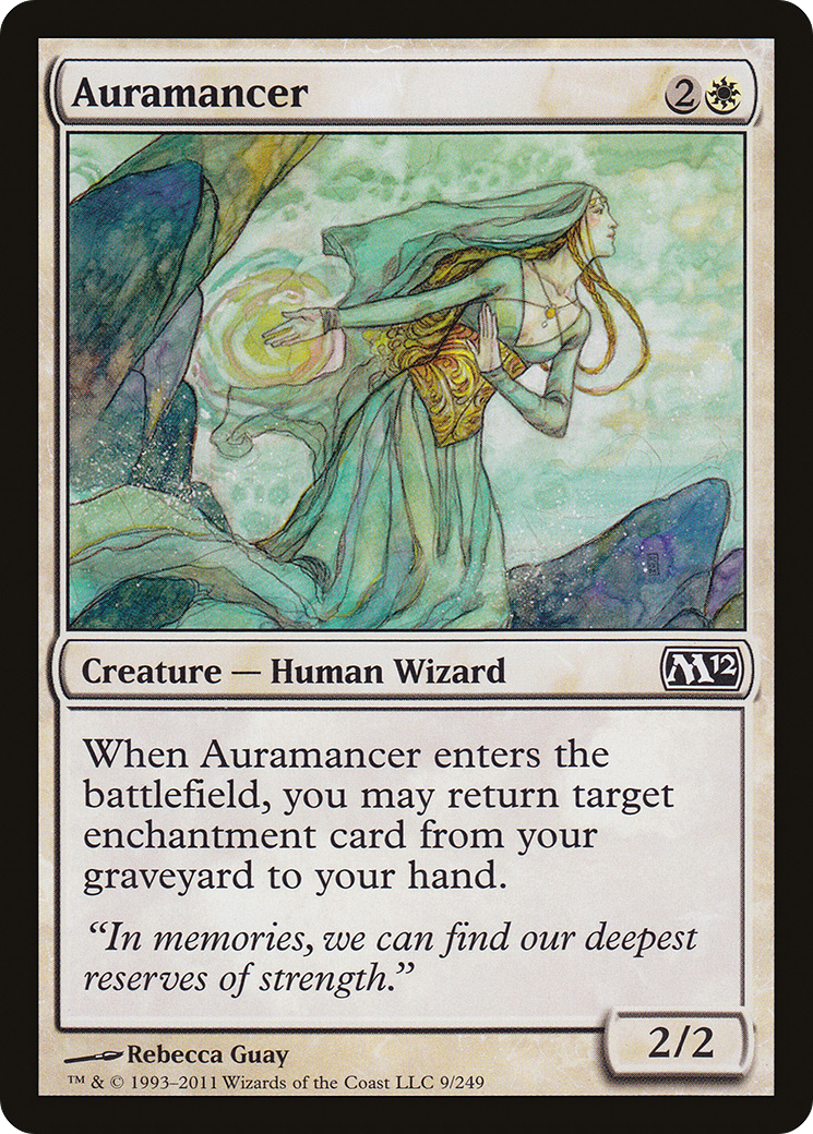 Auramancer (M12-009) [Magic 2012] MTG Single Wizards of the Coast