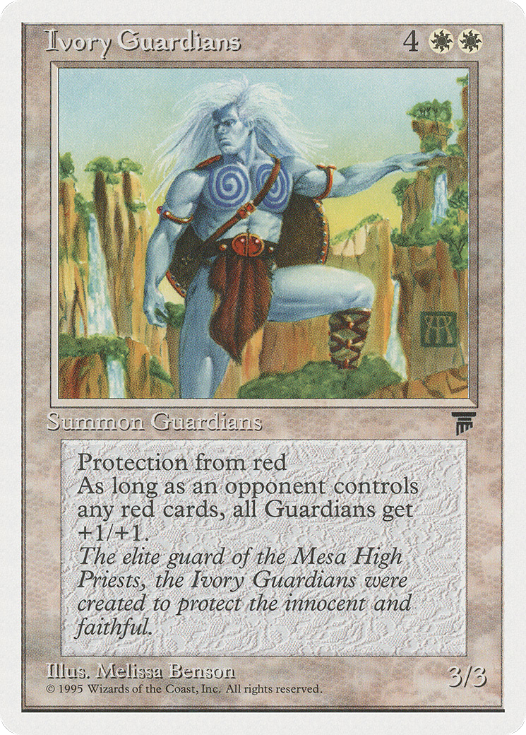 Ivory Guardians (CHR-) [Chronicles] MTG Single Wizards of the Coast
