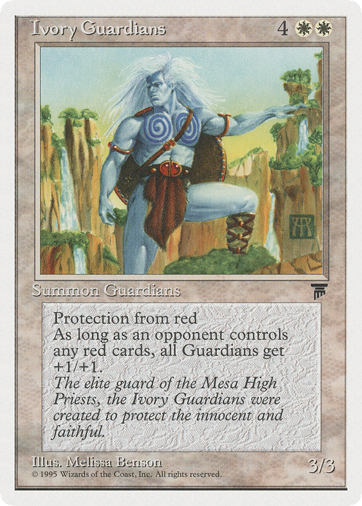 Ivory Guardians (CHR-) [Chronicles] MTG Single Wizards of the Coast