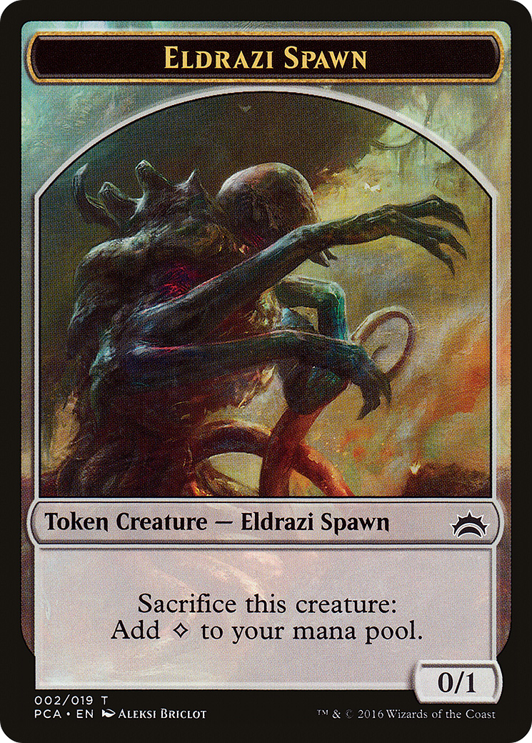Eldrazi Spawn (TPCA-002) [Tokens] Planechase Anthology Tokens MTG Single Wizards of the Coast