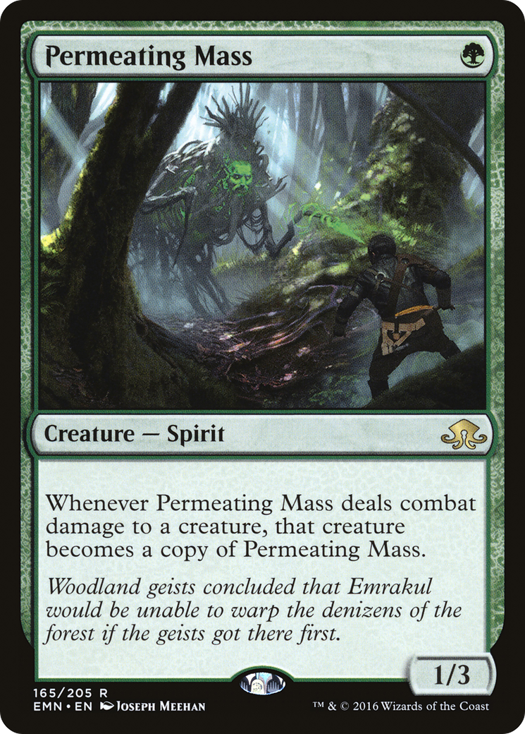 Permeating Mass (EMN-165) [Eldritch Moon] MTG Single Wizards of the Coast