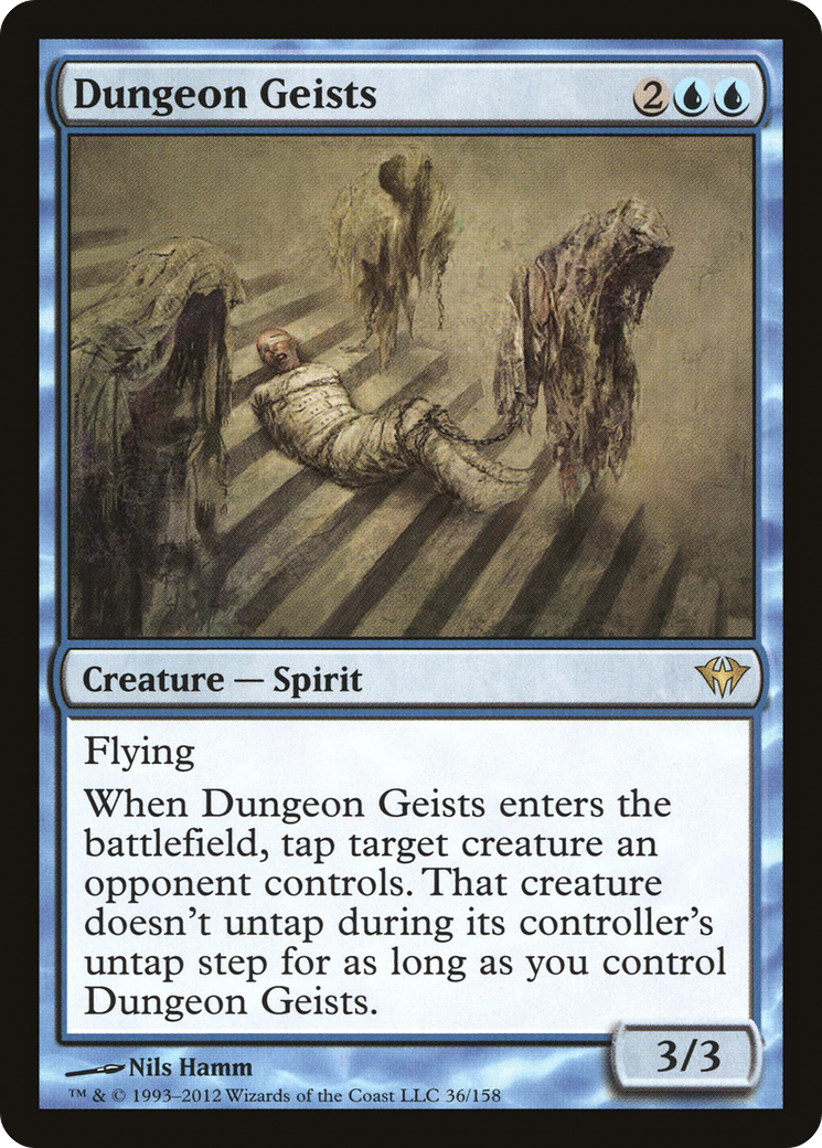 Dungeon Geists (DKA-036) [Dark Ascension] Foil MTG Single Wizards of the Coast