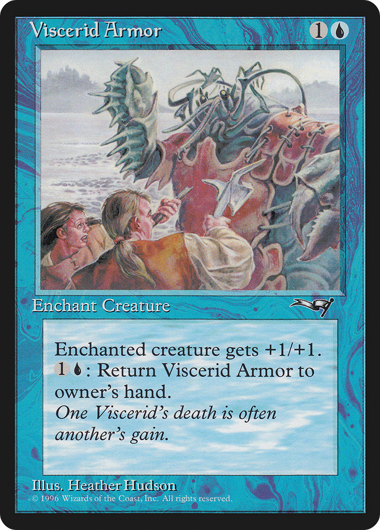 Viscerid Armor (ALL-41B) [Alliances] MTG Single Wizards of the Coast