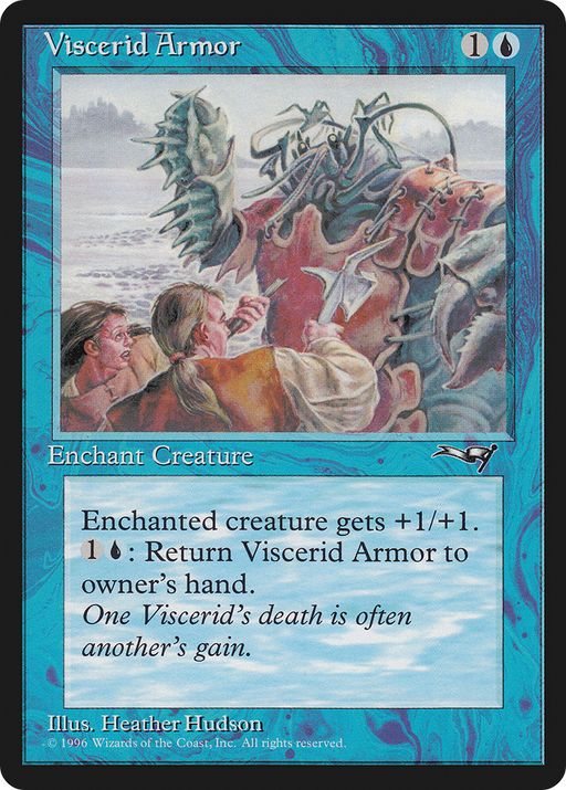 Viscerid Armor (ALL-41B) [Alliances] MTG Single Wizards of the Coast
