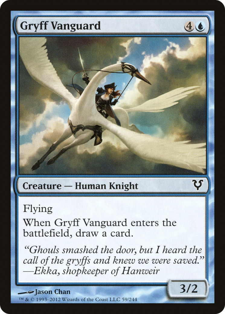 Gryff Vanguard (AVR-059) [Avacyn Restored] MTG Single Wizards of the Coast