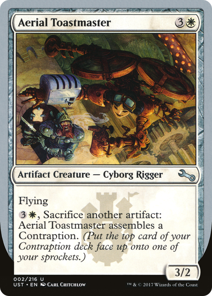 Aerial Toastmaster (UST-002) [Unstable] MTG Single Wizards of the Coast