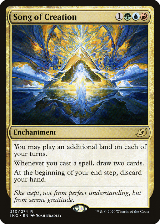 Song of Creation (IKO-210) [Ikoria: Lair of Behemoths] MTG Single Wizards of the Coast