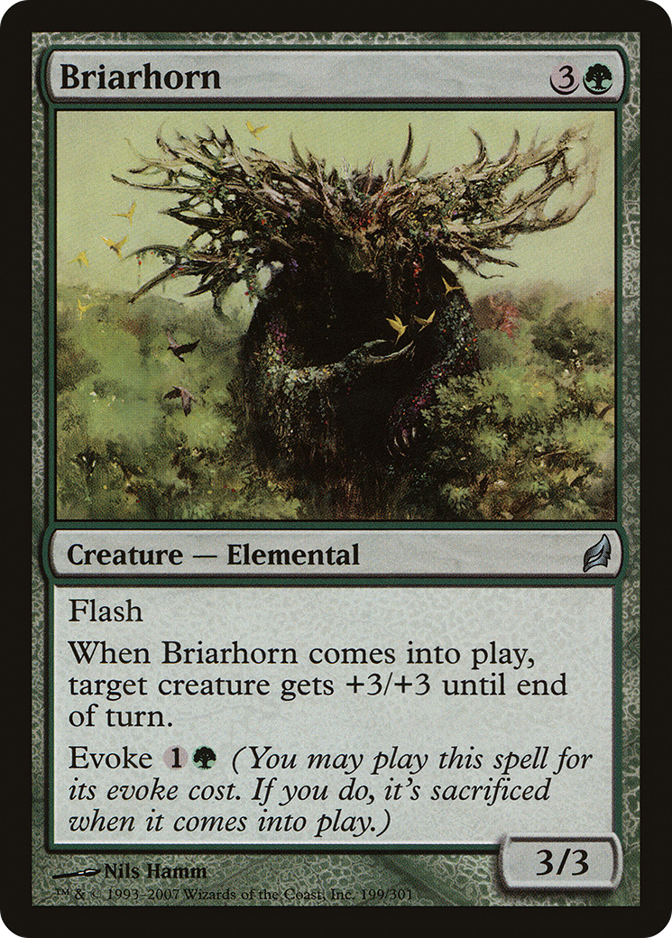 Briarhorn (LRW-199) [Lorwyn] Foil MTG Single Wizards of the Coast