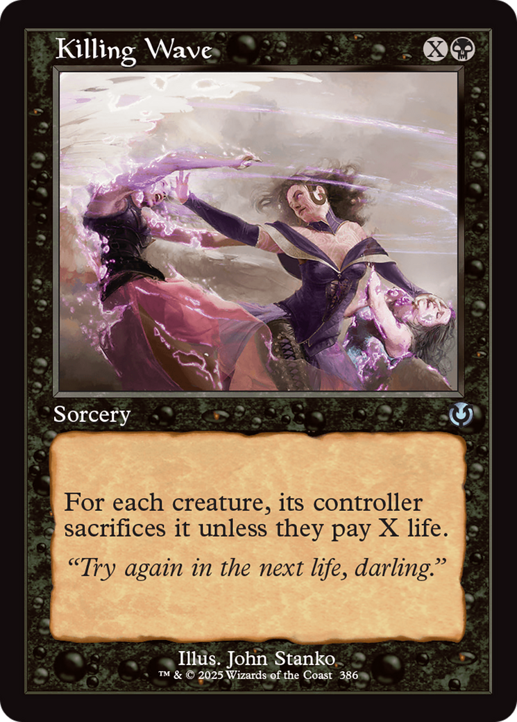 Killing Wave (INR-386) [Innistrad Remastered] MTG Single Wizards of the Coast