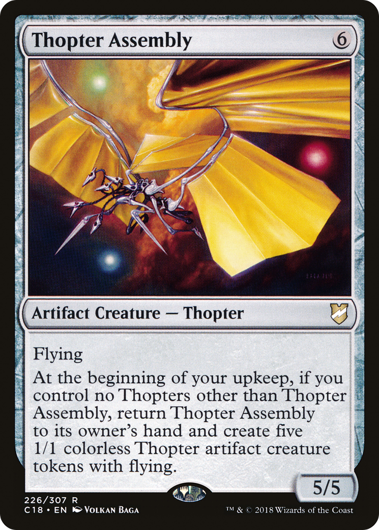 Thopter Assembly (C18-226) [Commander 2018] MTG Single Wizards of the Coast
