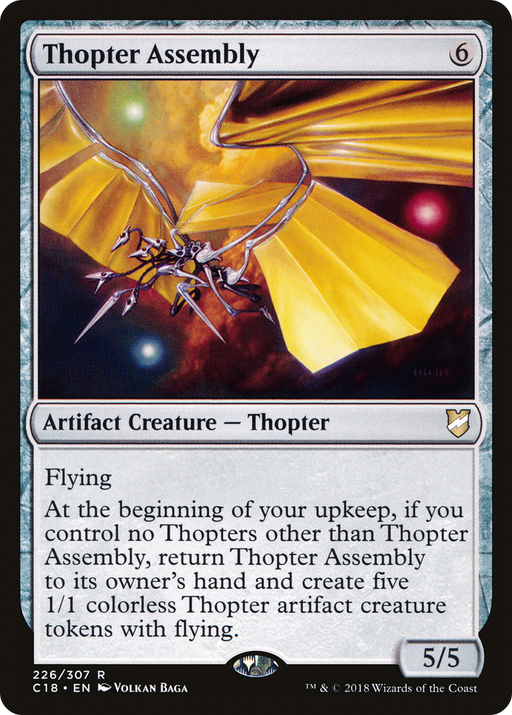 Thopter Assembly (C18-226) [Commander 2018] MTG Single Wizards of the Coast