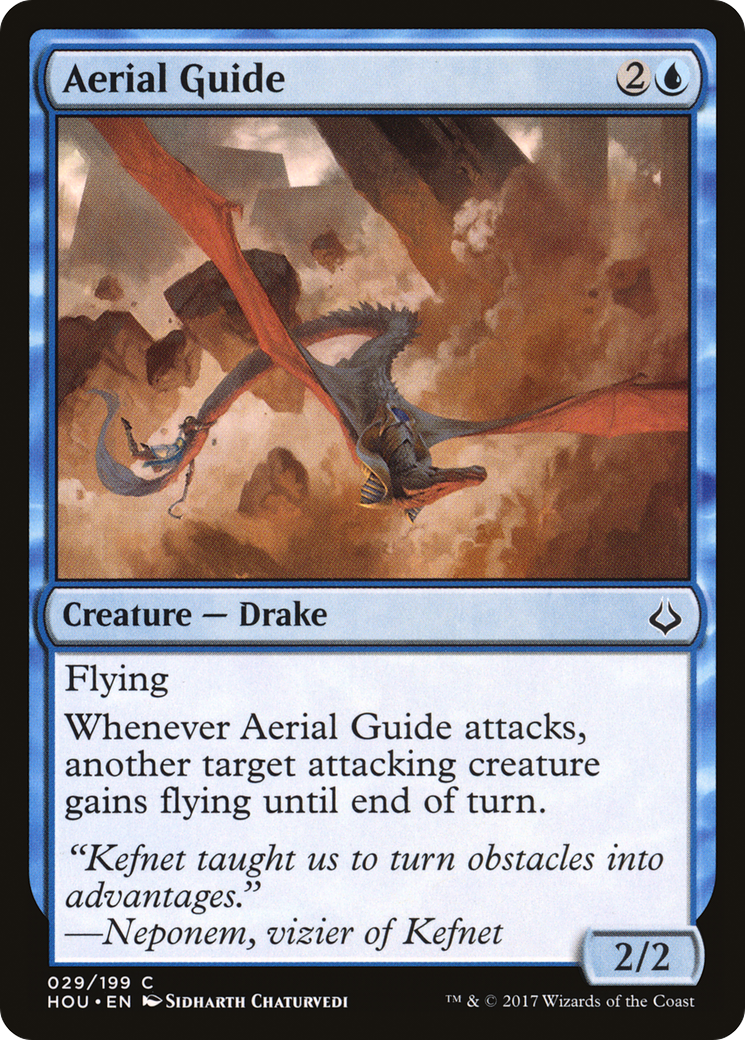 Aerial Guide (HOU-029) [Hour of Devastation] MTG Single Wizards of the Coast
