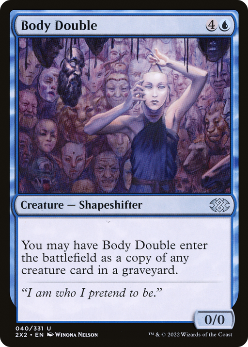 Body Double (2X2-040) [Double Masters 2022] MTG Single Wizards of the Coast