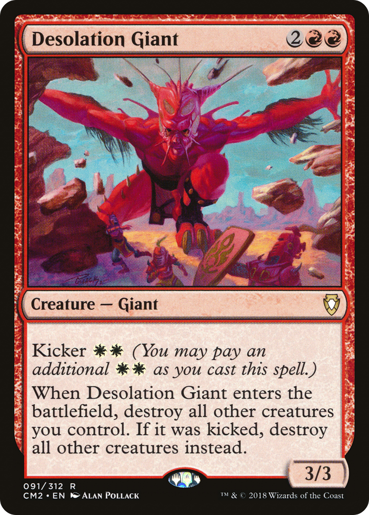 Desolation Giant (CM2-091) [Commander Anthology Volume II] MTG Single Wizards of the Coast