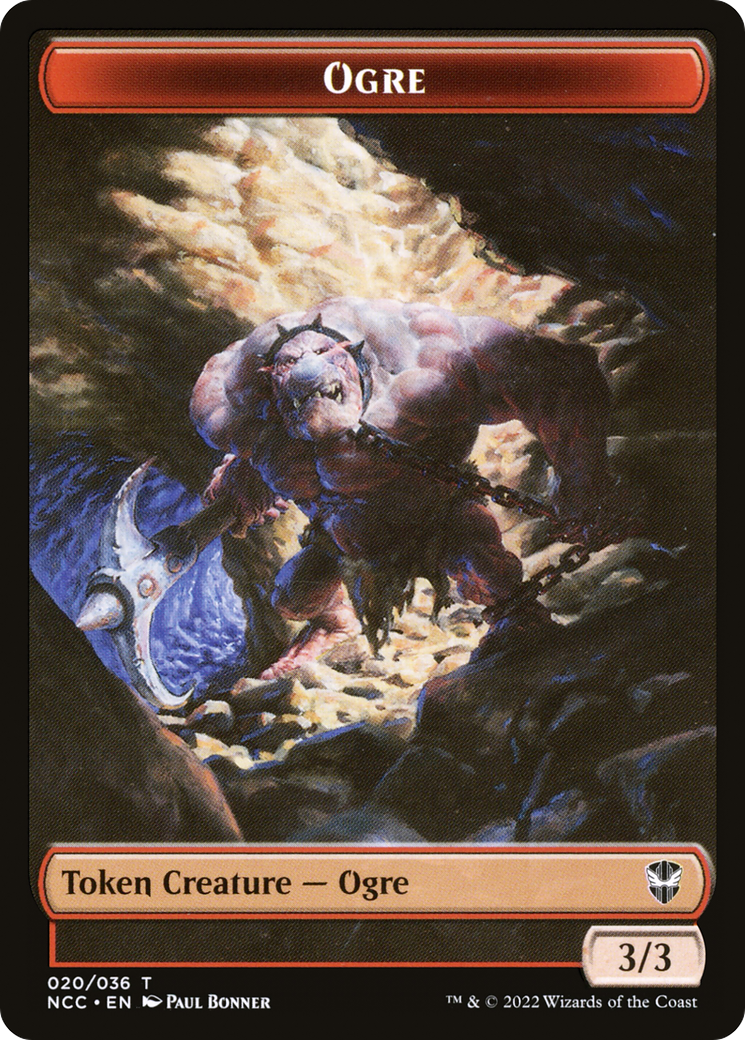 Ogre (TNCC-020) [Tokens] New Capenna Commander Tokens Foil MTG Single Wizards of the Coast