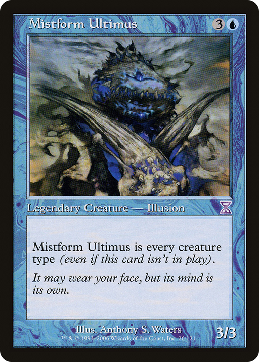 Mistform Ultimus (TSB-026) [Time Spiral Timeshifted] MTG Single Wizards of the Coast