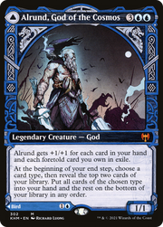 Alrund, God of the Cosmos (KHM-302) [Kaldheim] (Showcase) MTG Single Wizards of the Coast