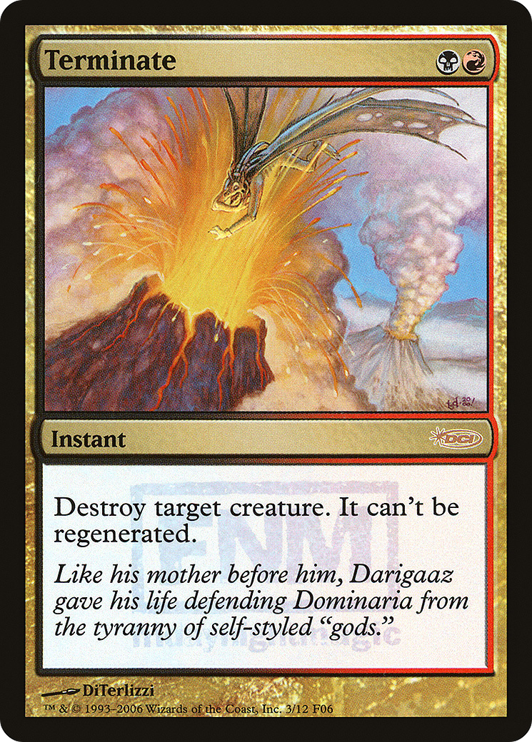 Terminate (FNM-) [Misc] Friday Night Magic 2006 Foil MTG Single Wizards of the Coast