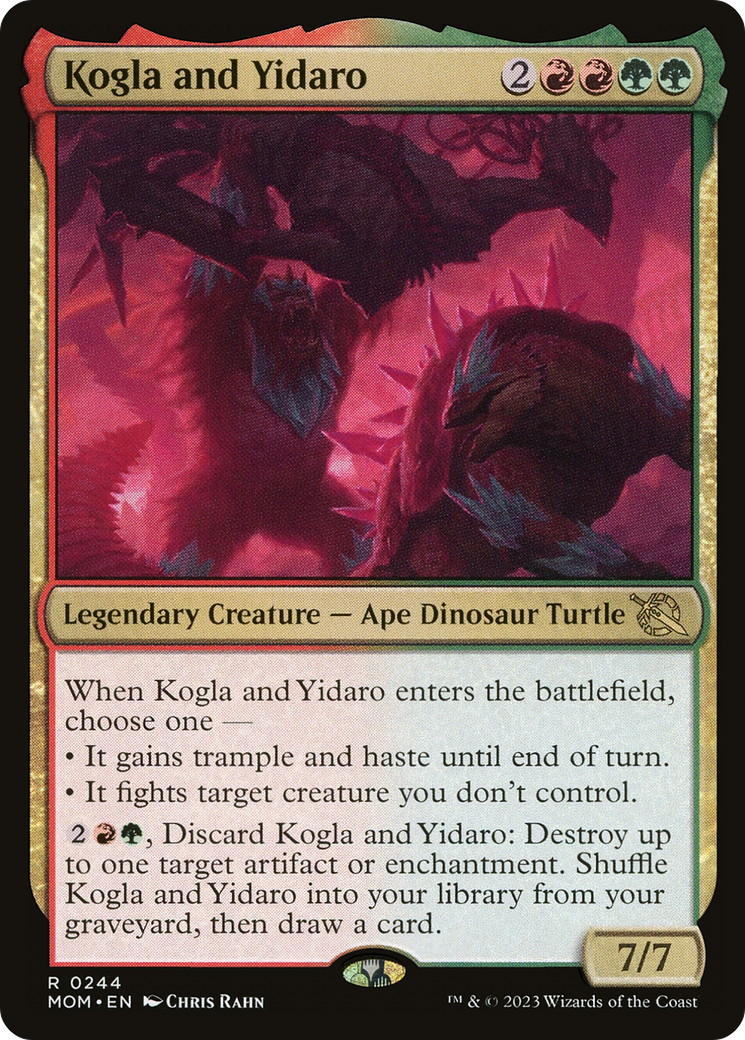 Kogla and Yidaro (MOM-244) [March of the Machine] Foil MTG Single Wizards of the Coast