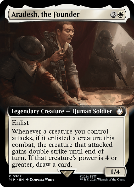 Aradesh, the Founder (PIP-362) [Fallout] (Extended Art) MTG Single Wizards of the Coast