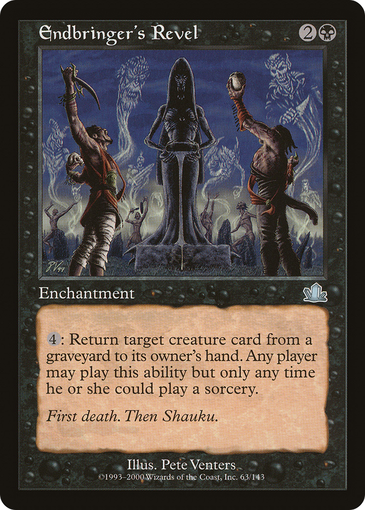Endbringer's Revel (PCY-063) [Prophecy] Foil MTG Single Wizards of the Coast