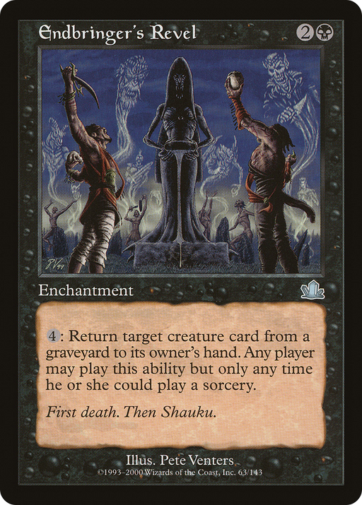 Endbringer's Revel (PCY-063) [Prophecy] MTG Single Wizards of the Coast
