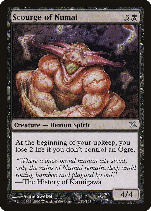 Scourge of Numai (BOK-080) [Betrayers of Kamigawa] MTG Single Wizards of the Coast