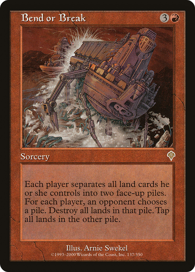 Bend or Break (INV-137) [Invasion] MTG Single Wizards of the Coast