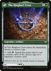 Kolvori, God of Kinship // The Ringhart Crest (KHM-181) [Kaldheim] Foil MTG Single Wizards of the Coast