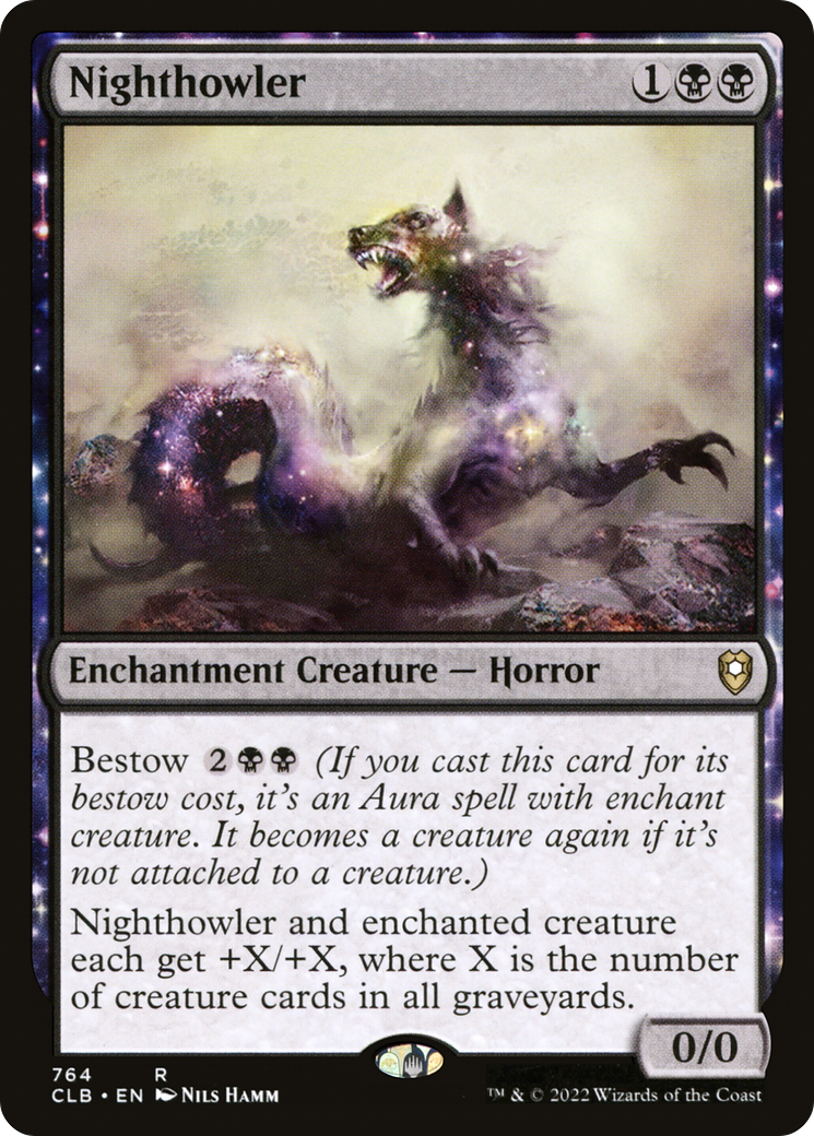 Nighthowler (CLB-764) [Commander Legends: Battle for Baldur's Gate] MTG Single Wizards of the Coast