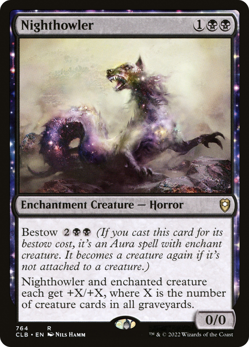 Nighthowler (CLB-764) [Commander Legends: Battle for Baldur's Gate] MTG Single Wizards of the Coast