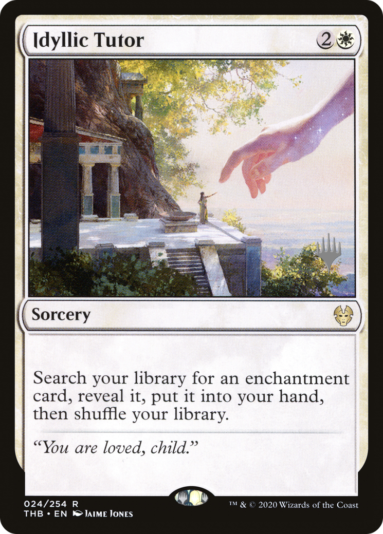 Idyllic Tutor (PPTHB-024) [Theros Beyond Death Promos] MTG Single Wizards of the Coast
