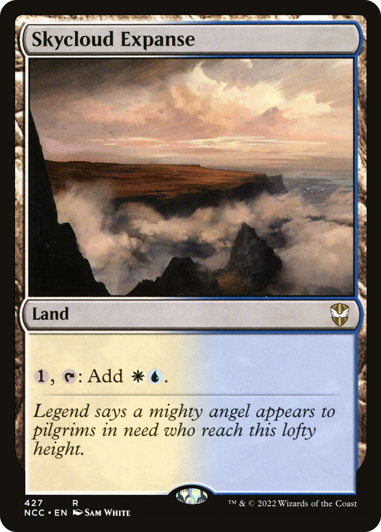 Skycloud Expanse (NCC-427) [New Capenna Commander] MTG Single Wizards of the Coast