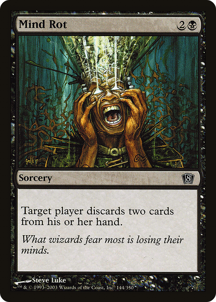 Mind Rot (8ED-144) [8th Edition] Foil MTG Single Wizards of the Coast