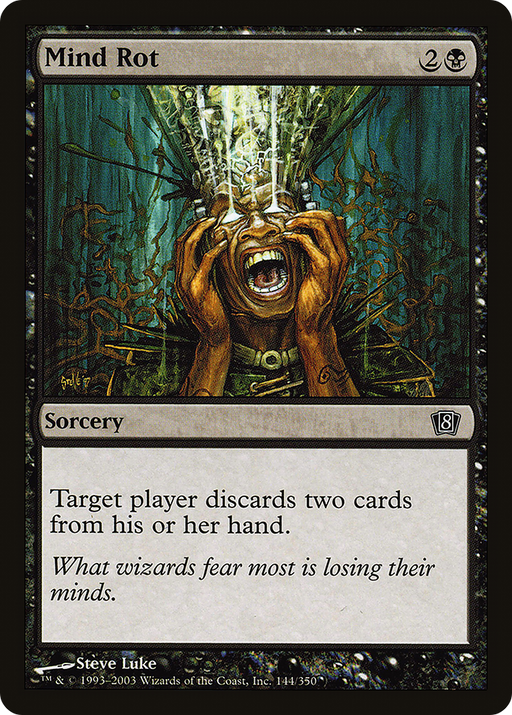 Mind Rot (8ED-144) [8th Edition] MTG Single Wizards of the Coast