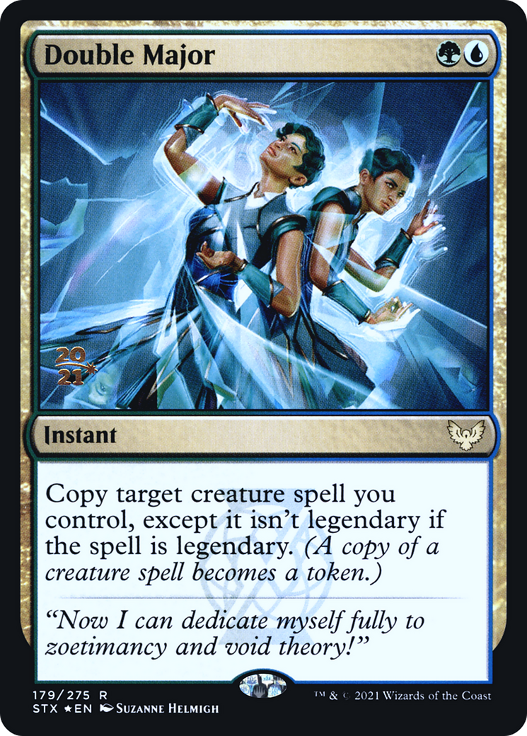 Double Major (PRE-179) [Strixhaven: School of Mages Promos] Foil MTG Single Wizards of the Coast