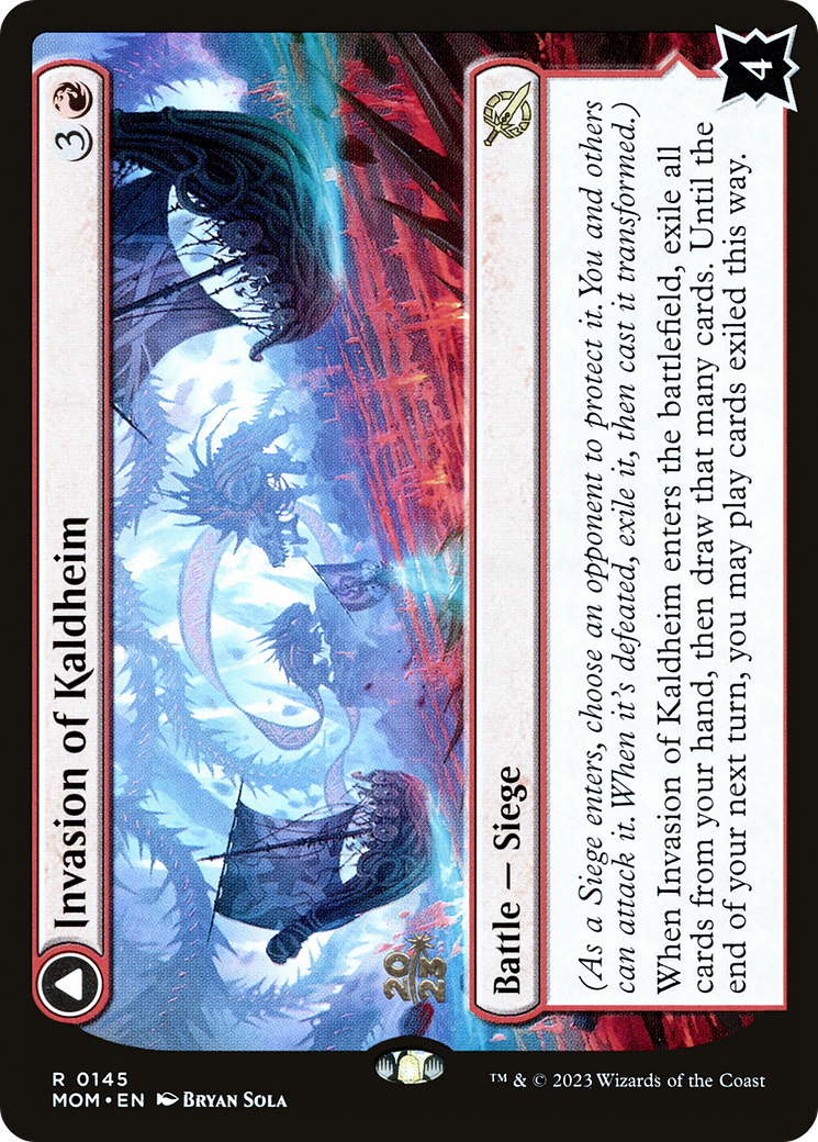 Invasion of Kaldheim // Pyre of the World Tree (PRE-145S) [March of the Machine Promos] Foil MTG Single Wizards of the Coast