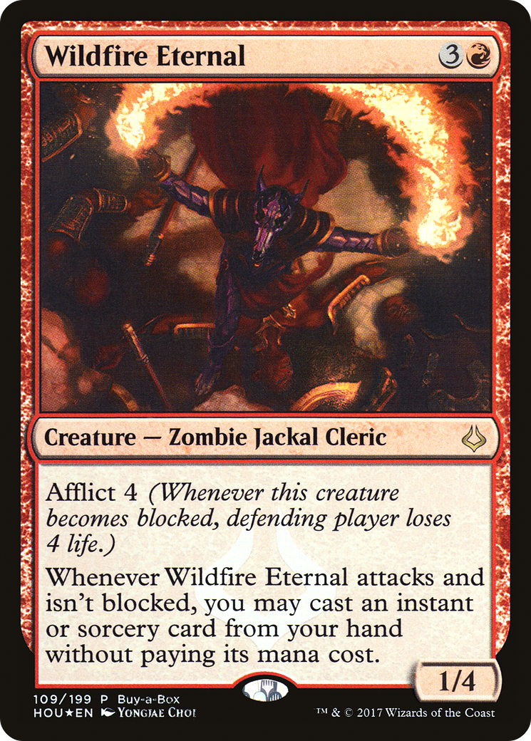 Wildfire Eternal (BABP-109) [Hour of Devastation Promos] Foil MTG Single Wizards of the Coast