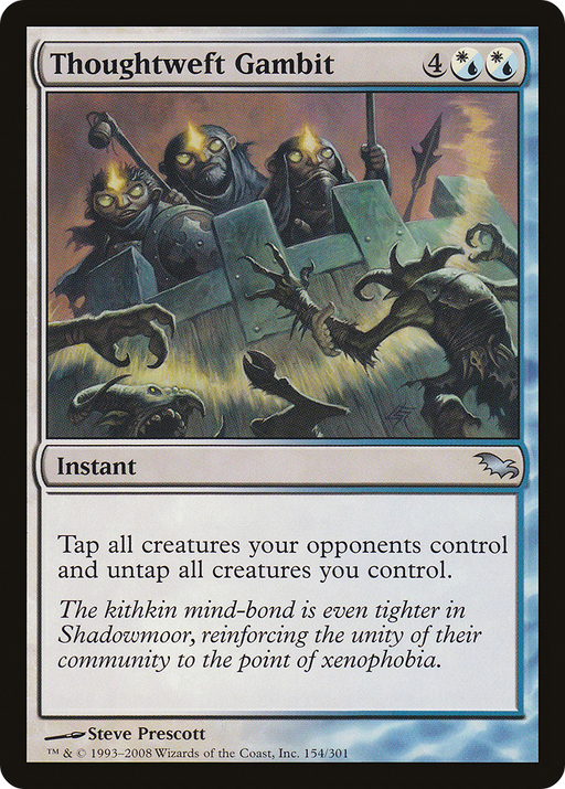 Thoughtweft Gambit (SHM-154) [Shadowmoor] MTG Single Wizards of the Coast