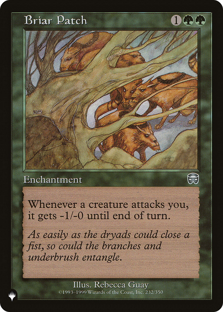 Briar Patch (LIST-MMQ-232) [Mystery Booster] The List MTG Single Wizards of the Coast
