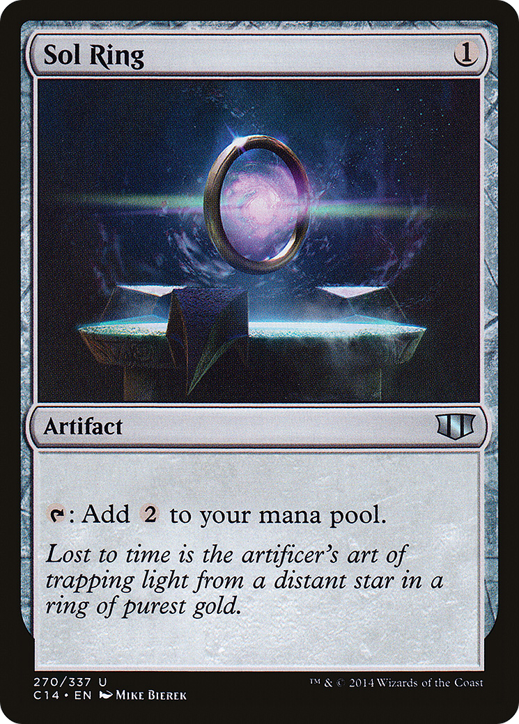 Sol Ring (C14-270) [Commander 2014] MTG Single Wizards of the Coast